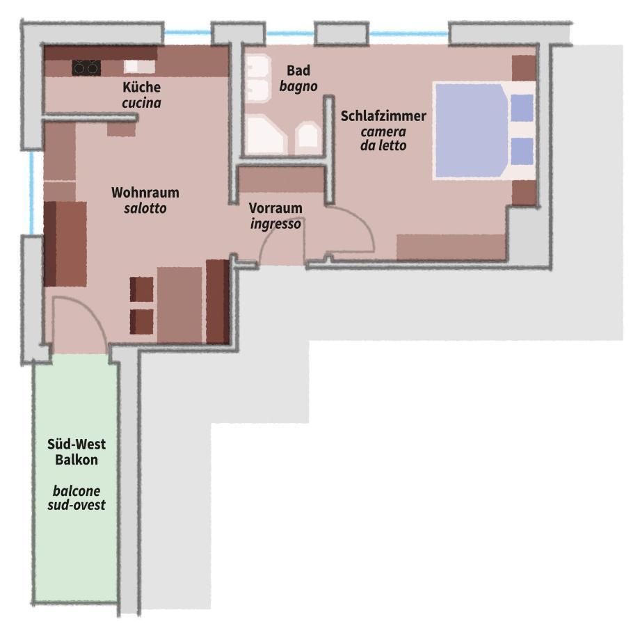 Hotel-Garni Appartement Gartenheim Schenna Luaran gambar